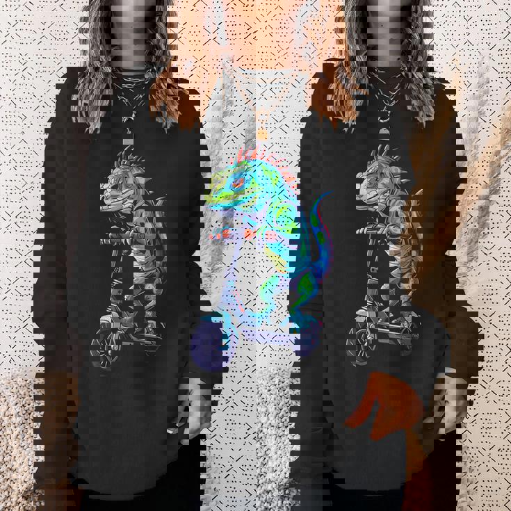 イグアナスクーター スウェットシャツ 彼女への贈り物