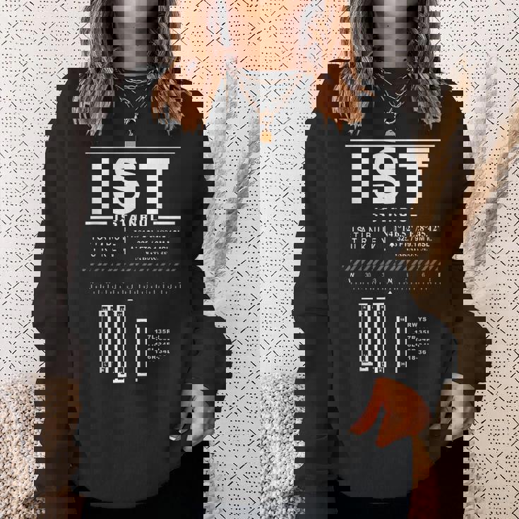 イスタンブール空港 トルコ スウェットシャツ 彼女への贈り物