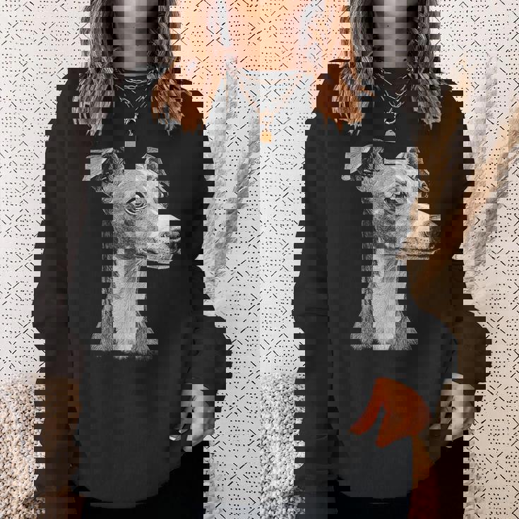 イタリアン グレイハウンド 犬 モチーフ ペット イタリアン グレイハウンド スウェットシャツ 彼女への贈り物