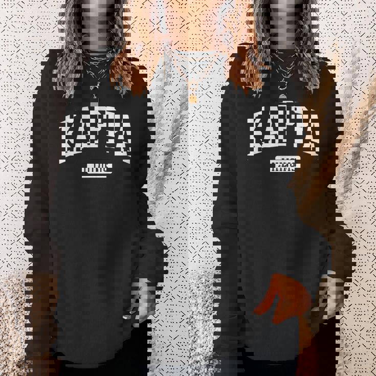 イリノイ州カッパ ビンテージ アスレチック スポーツ デザイン スウェットシャツ 彼女への贈り物