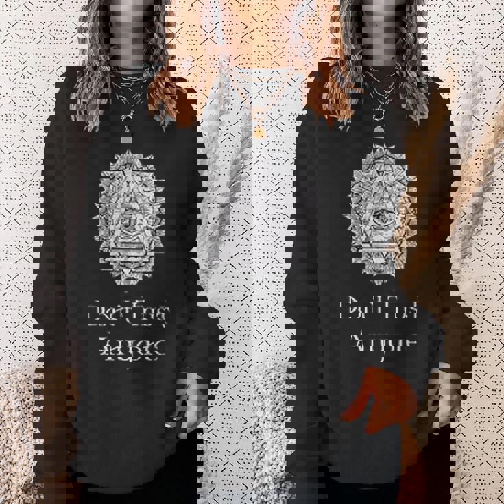 イルミナティのシンボル、信頼、すべてを見る目、プロビデンス スウェットシャツ 彼女への贈り物