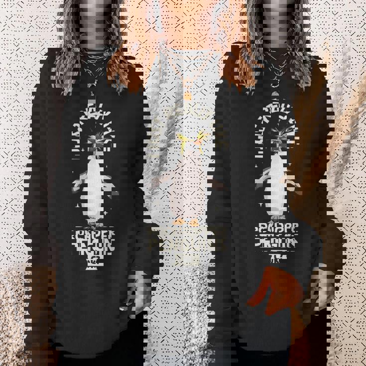 イワトビペンギンが大好き スウェットシャツ 彼女への贈り物