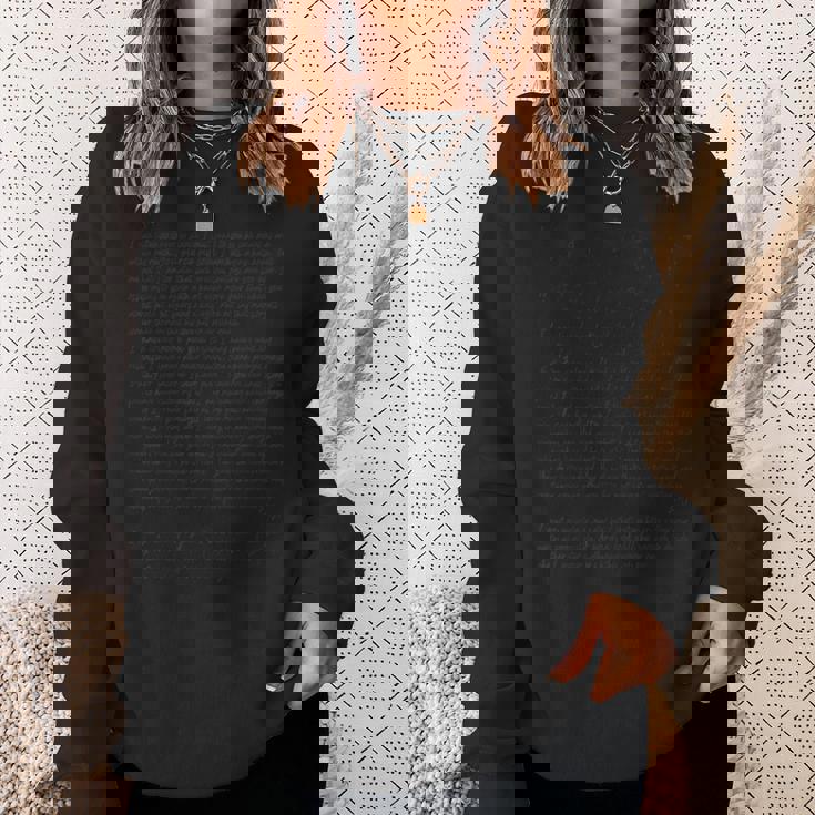 ウェントワースのアン・ジェーン・オースティンへの手紙 説得の引用 スウェットシャツ 彼女への贈り物