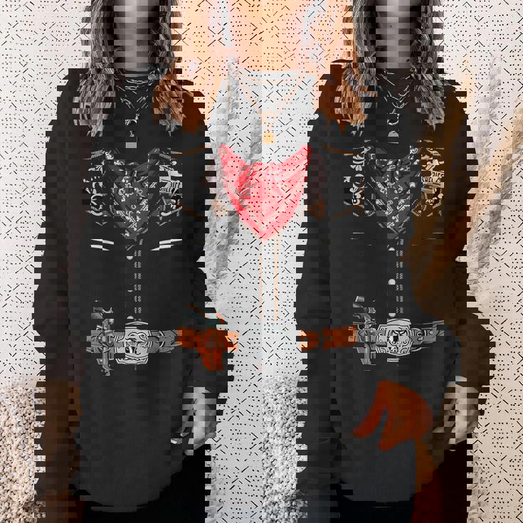 ウエスタン保安官 カウボーイベスト ハロウィンコスチューム スウェットシャツ 彼女への贈り物