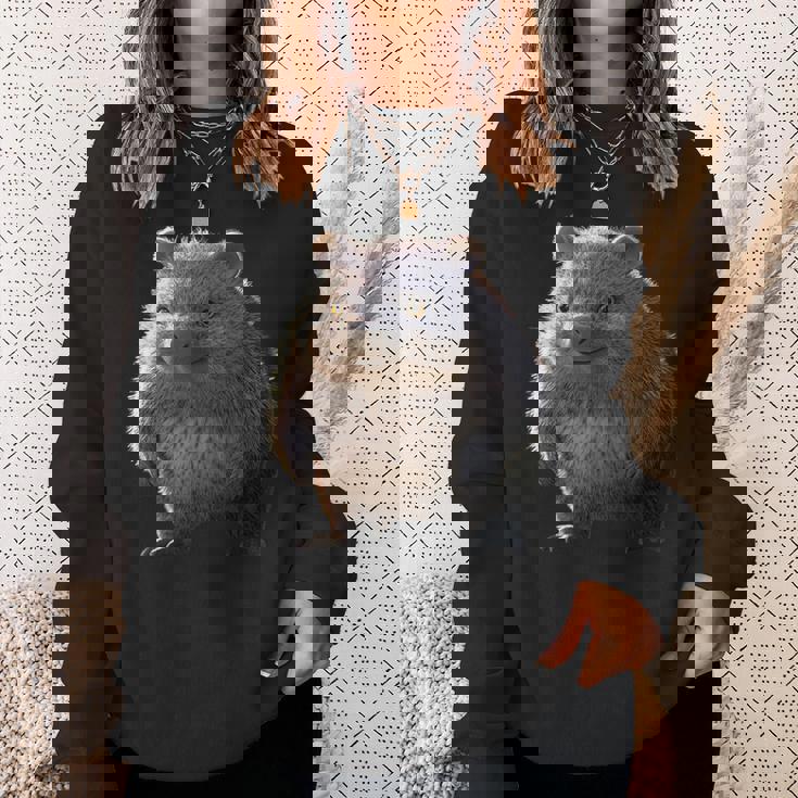 ウォンバット オーストラリア 有袋類 スイートウォンバット スウェットシャツ 彼女への贈り物