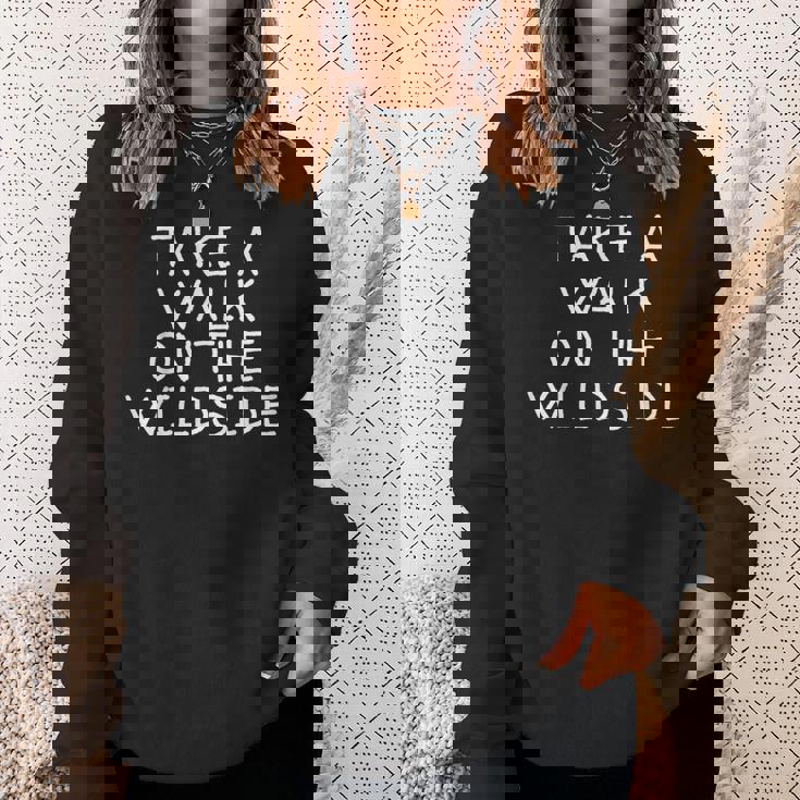 ウォーク・オン・ザ・ワイルドサイド スウェットシャツ 彼女への贈り物