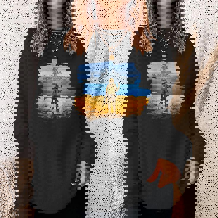 ウクライナ 切手 ウクライナ 切手 旗 ウクライナ プライド スウェットシャツ 彼女への贈り物