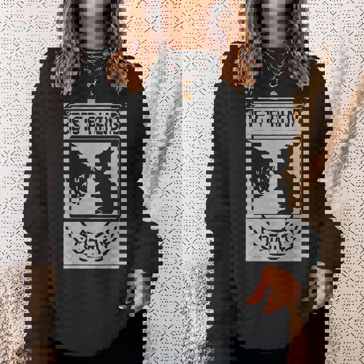 ウサギの親友 ライフ ペットギフト スウェットシャツ 彼女への贈り物