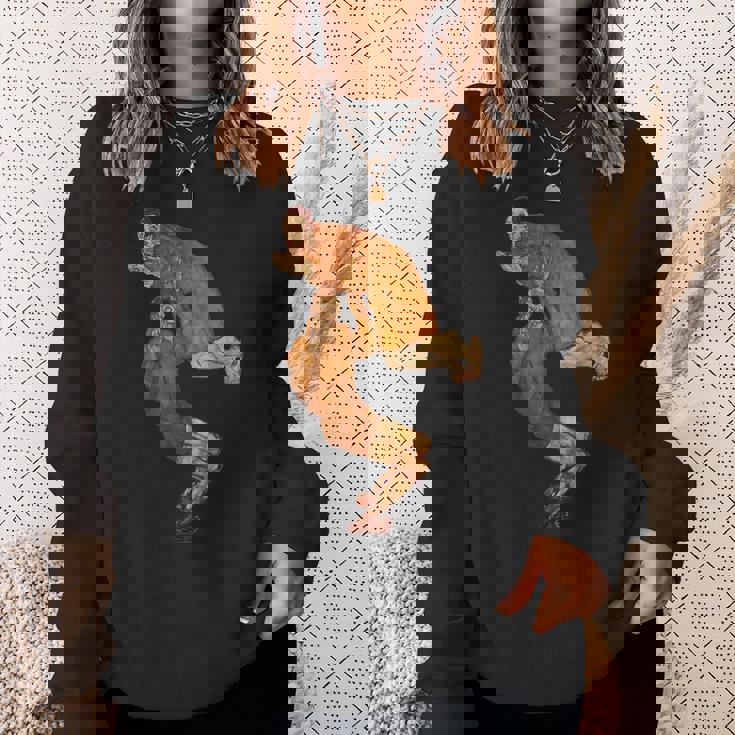 エゴン・シーレによる浮揚1915 スウェットシャツ 彼女への贈り物