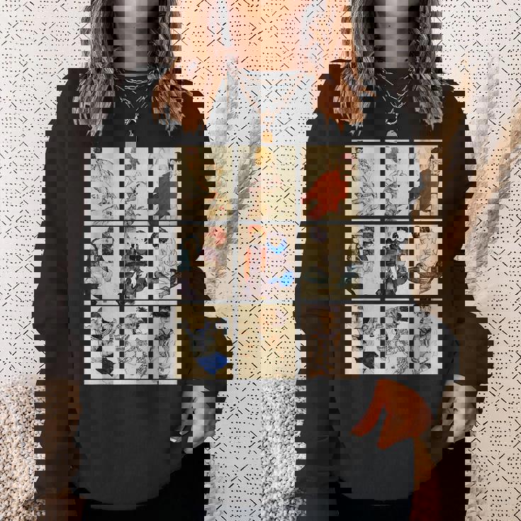 エゴン・シーレアール・ヌーボーによる有名な表現主義の肖像画 スウェットシャツ 彼女への贈り物