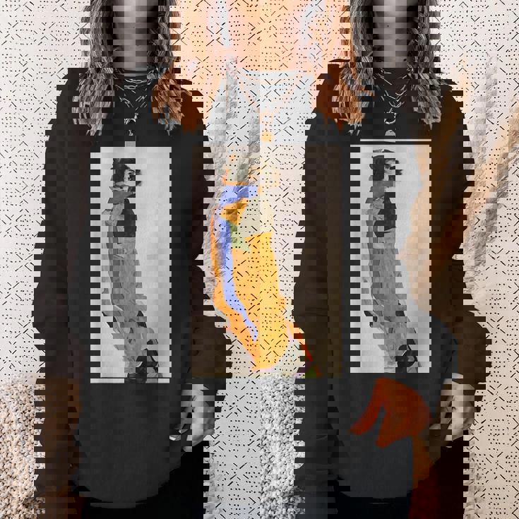 エゴン・シーレ作「ダンサー・モア」1911 スウェットシャツ 彼女への贈り物