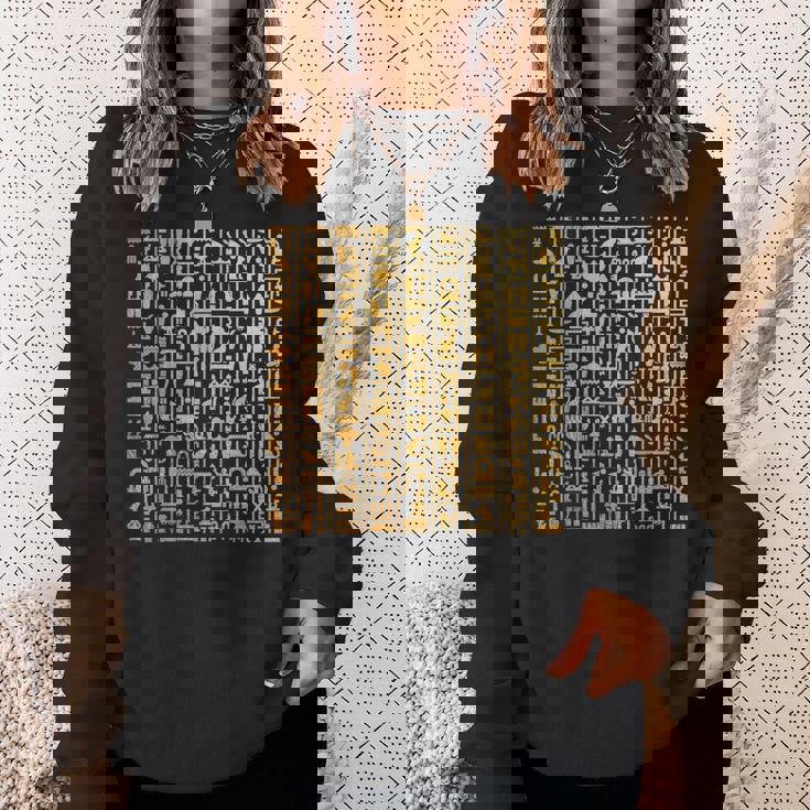 エジプトヒエログリフ ファラオ語 古代エジプト スウェットシャツ 彼女への贈り物