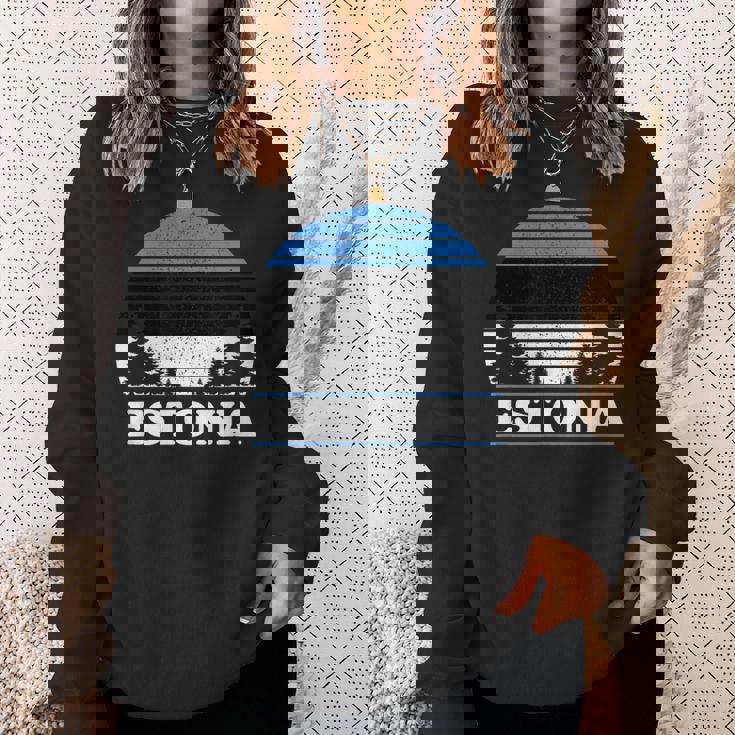 エストニア スウェットシャツ 彼女への贈り物