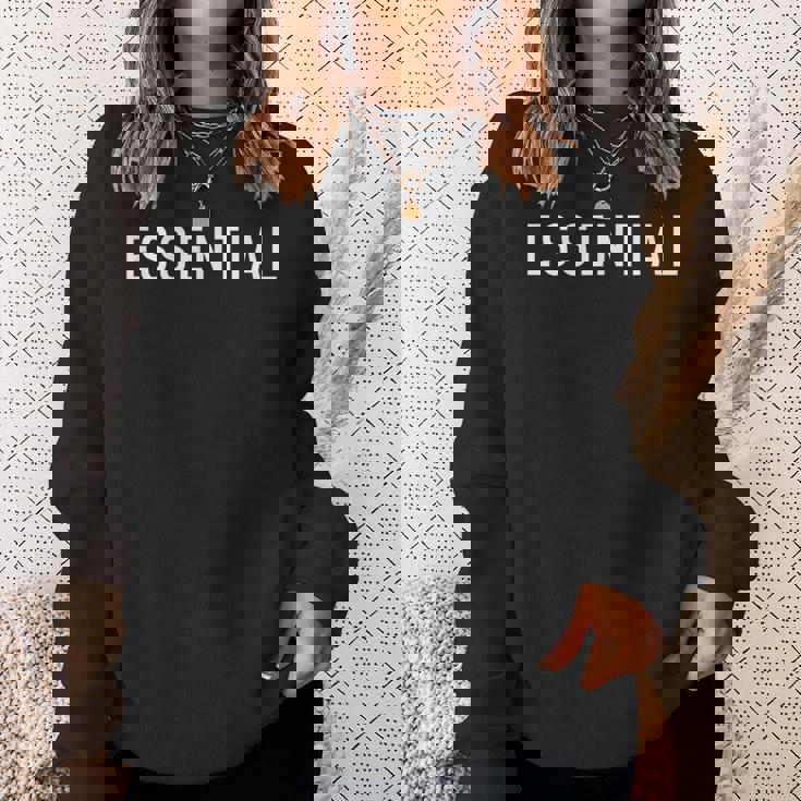 エッセンシャル スウェットシャツ 彼女への贈り物