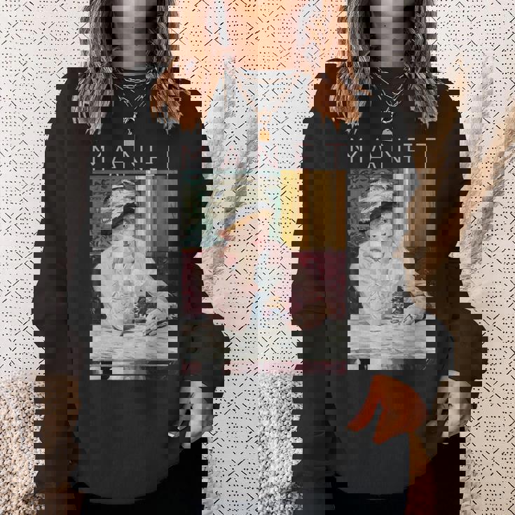 エドゥアール・マネ プラム 芸術家のための芸術 スウェットシャツ 彼女への贈り物