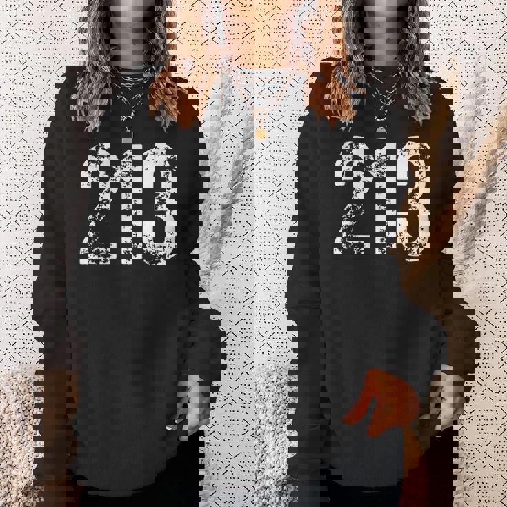 エリアコード 213 ロサンゼルス カリフォルニア La エリアコード Ca 213 スウェットシャツ 彼女への贈り物