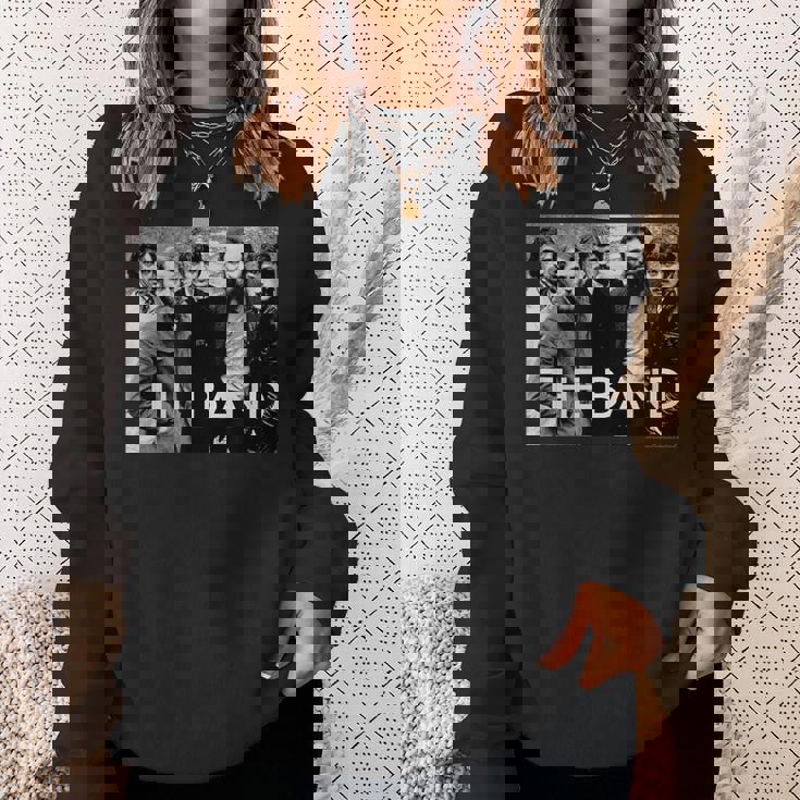 エリオット・ランディによるバンドアルバム写真 スウェットシャツ 彼女への贈り物