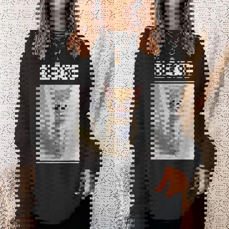 エルガト ミーム 猫 スウェットシャツ 彼女への贈り物