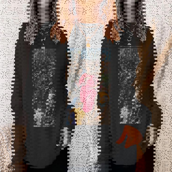 エル・グレコ作 キリストの脱衣 1579 スウェットシャツ 彼女への贈り物