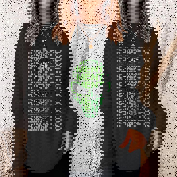 エレメント 115 ウンンペンティウム エリア 51 コンスピラシー セオリー エイリアン Ufo スウェットシャツ 彼女への贈り物