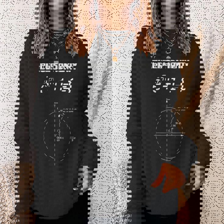 オイラーのアイデンティティ数学方程式 スウェットシャツ 彼女への贈り物