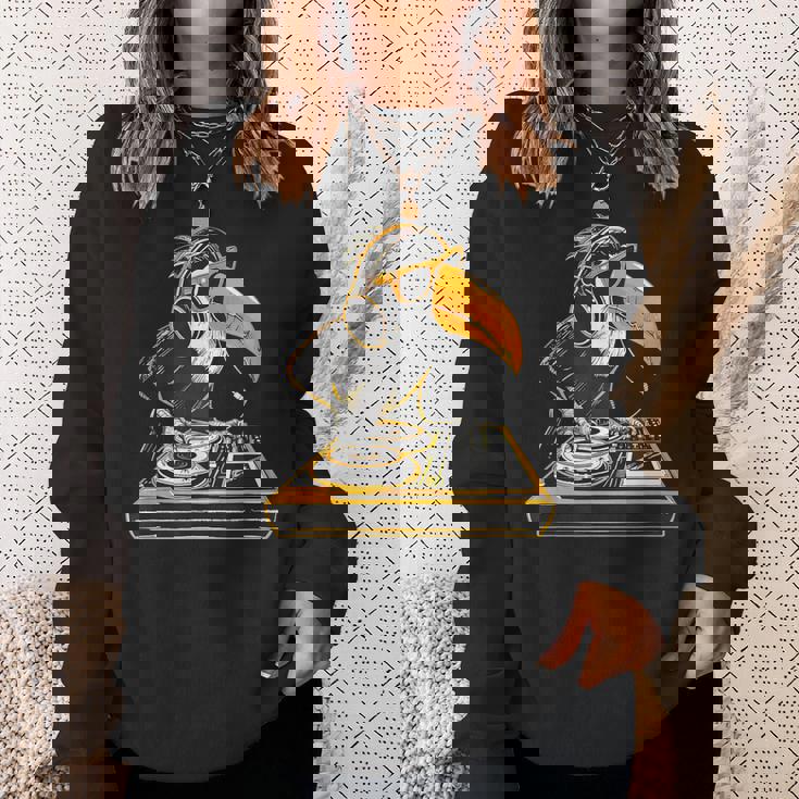 オオハシ Dj ターンテーブル Dj オオハシハウス ミュージック テクノ ビートメーカー スウェットシャツ 彼女への贈り物