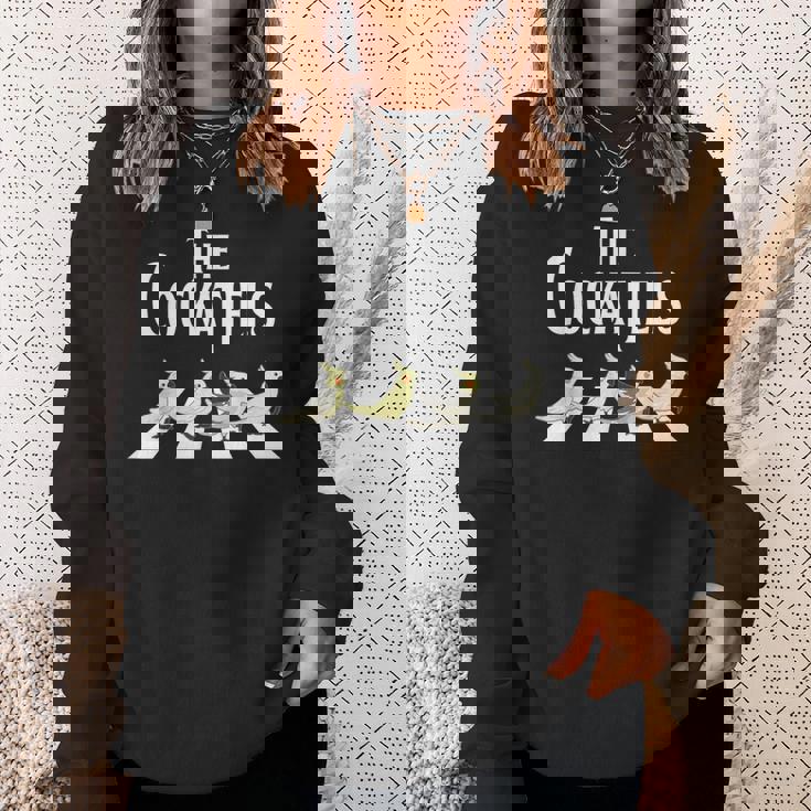 オカメインコ、かわいいオカメインコ、鳥好きの面白いギフト。 スウェットシャツ 彼女への贈り物