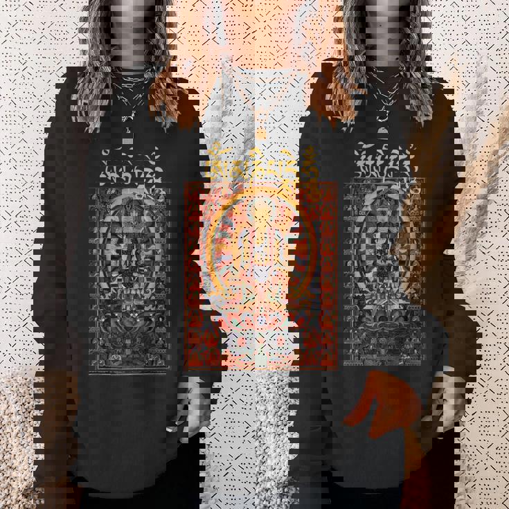 オム・マニ・ペメ・フム 六字大明呪 スウェットシャツ 彼女への贈り物