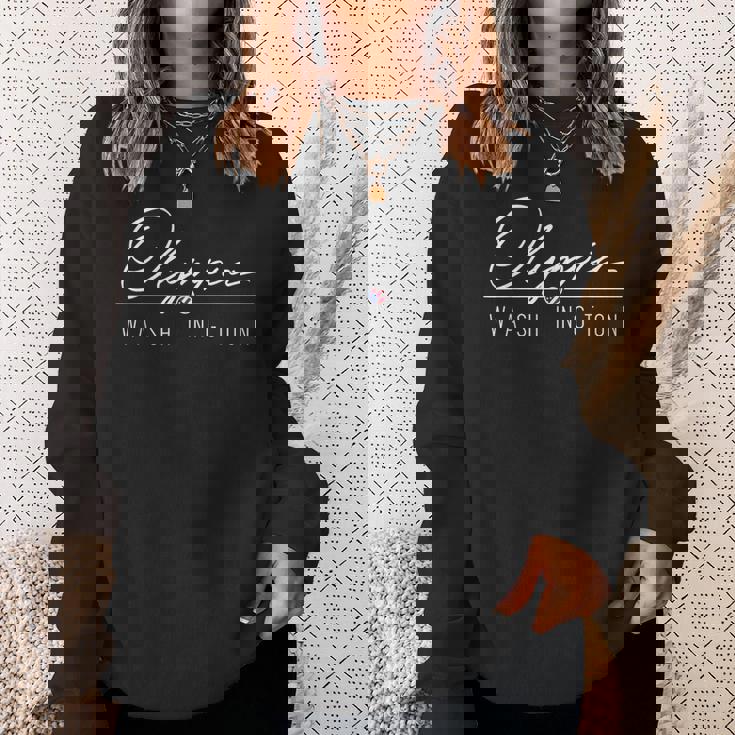 オリンピア、ワシントン州、アメリカ スウェットシャツ 彼女への贈り物