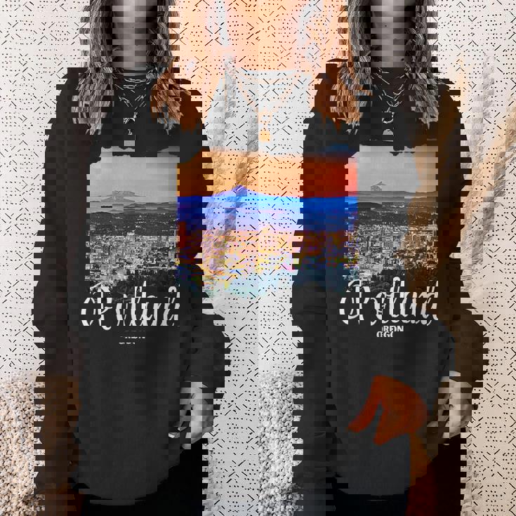 オレゴン州 ポートランドのお土産 ポートランド スウェットシャツ 彼女への贈り物