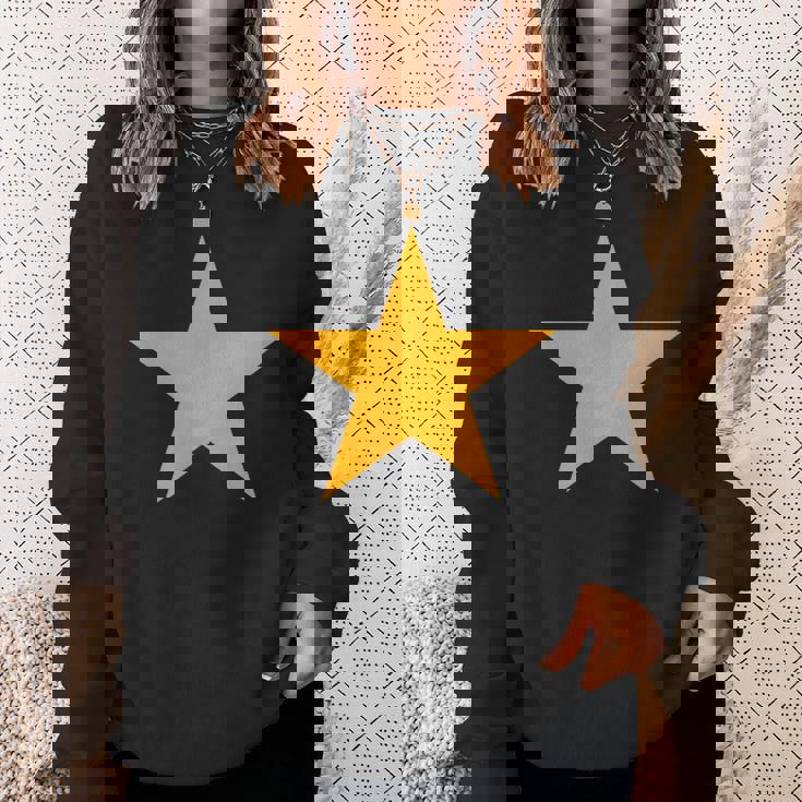 オレンジスター 複数の色 スウェットシャツ 彼女への贈り物