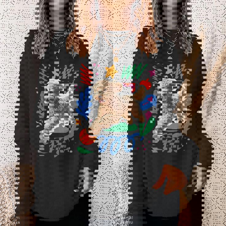 オーストラリアンラブラドゥードル 遊び心のあるデザイン犬 スウェットシャツ 彼女への贈り物