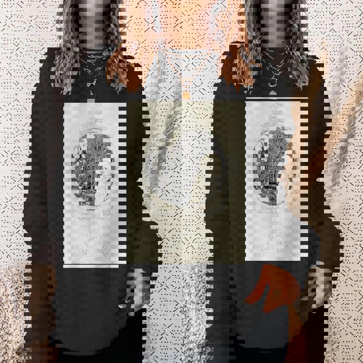 オーブリー・ビアズリー作「ミニッツのピエロ」1897 スウェットシャツ 彼女への贈り物