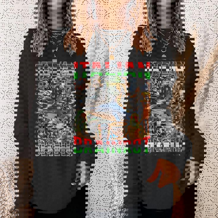 オールイタリアンブレインローミーム-イタリアンブレインロット スウェットシャツ 彼女への贈り物