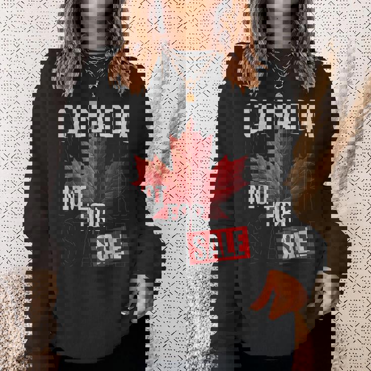 カナダはメープルリーフの愛国的なシャツと一緒に販売されていません。 スウェットシャツ 彼女への贈り物