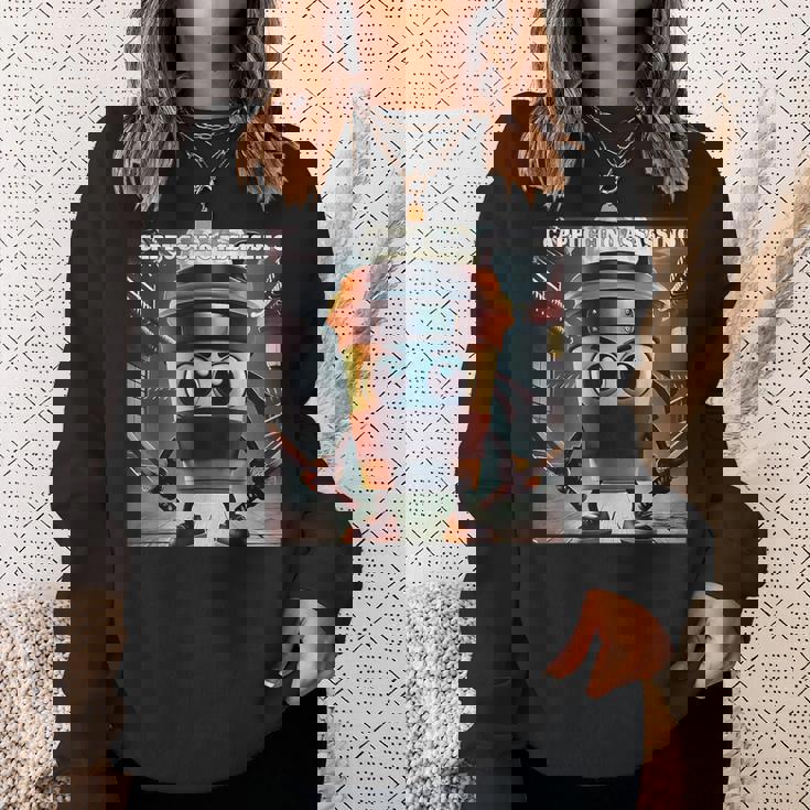 カプチーノ アサシノ ミーム スウェットシャツ 彼女への贈り物