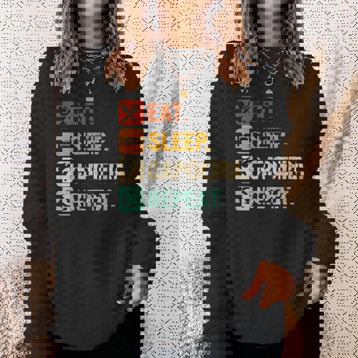 カポエイラ 格闘技 ダンス 武道 スウェットシャツ 彼女への贈り物