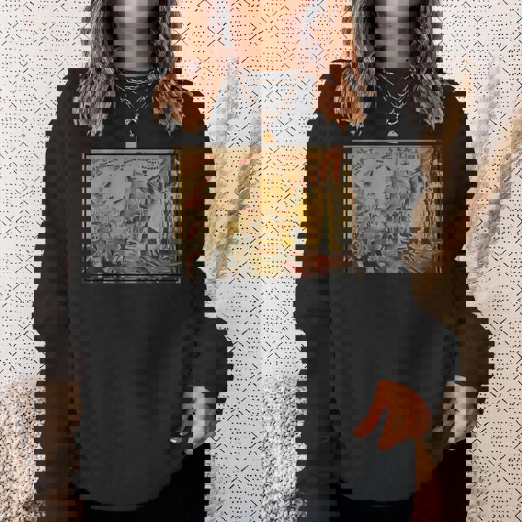 カリガリ博士の内閣ポスター1919 スウェットシャツ 彼女への贈り物