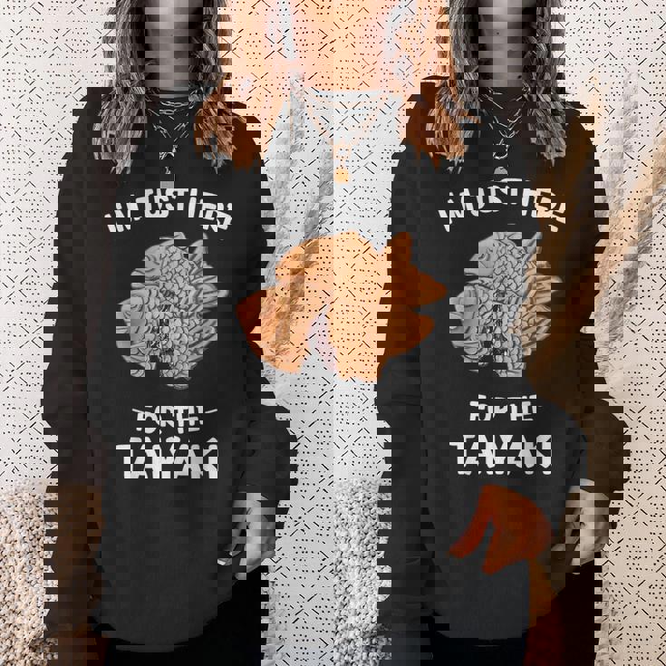 カワイイ かわいい たい焼き I'm Just Here For The Taiyaki スウェットシャツ 彼女への贈り物