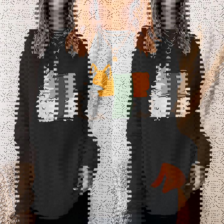 カワイイ かわいい 寿司 コーギー コーギー好き スウェットシャツ 彼女への贈り物