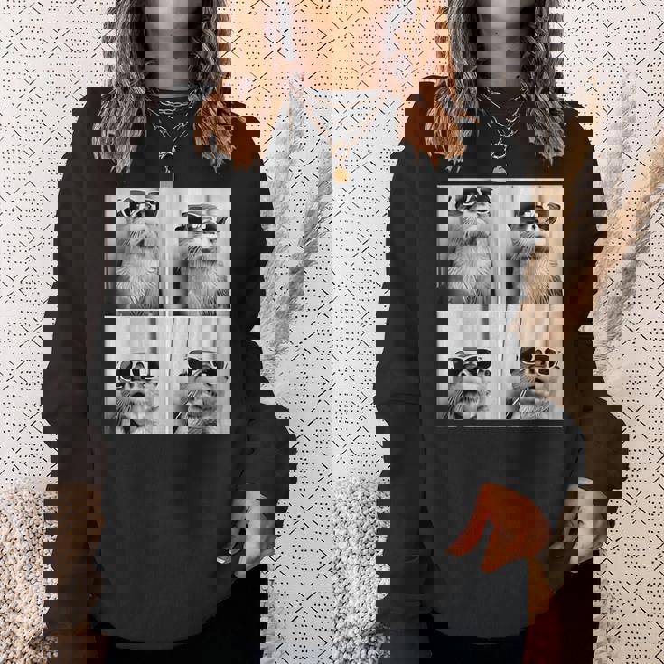 カワウソ サングラス スウェットシャツ 彼女への贈り物