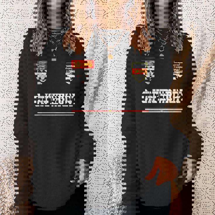 カンタベリースポーツサッカージャージ フラッグ フットボール スウェットシャツ 彼女への贈り物