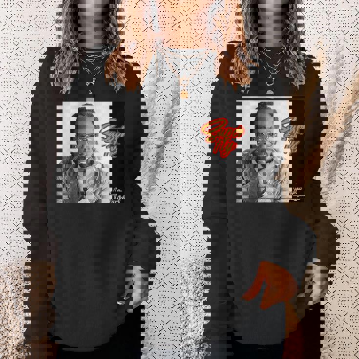 カーティスメイフィールド_001 スウェットシャツ 彼女への贈り物