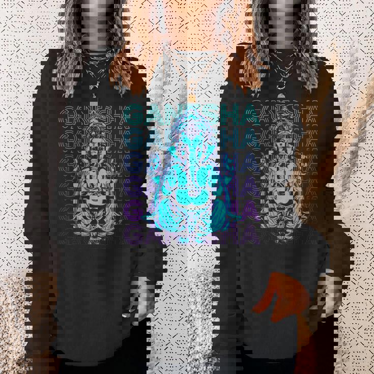 ガネーシャ 古代ヒンズー教神 ヒンズー教神話 スウェットシャツ 彼女への贈り物