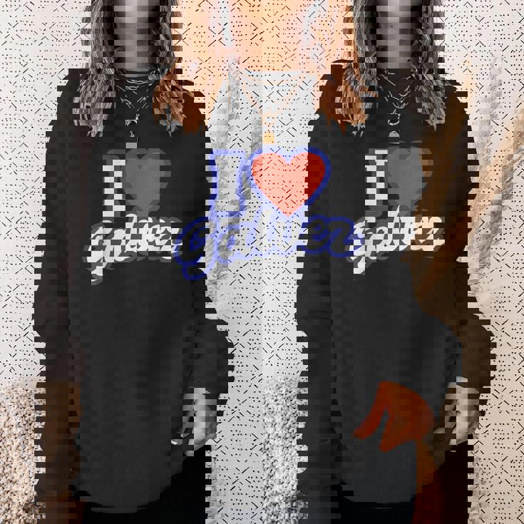 ガルベスが大好き スウェットシャツ 彼女への贈り物