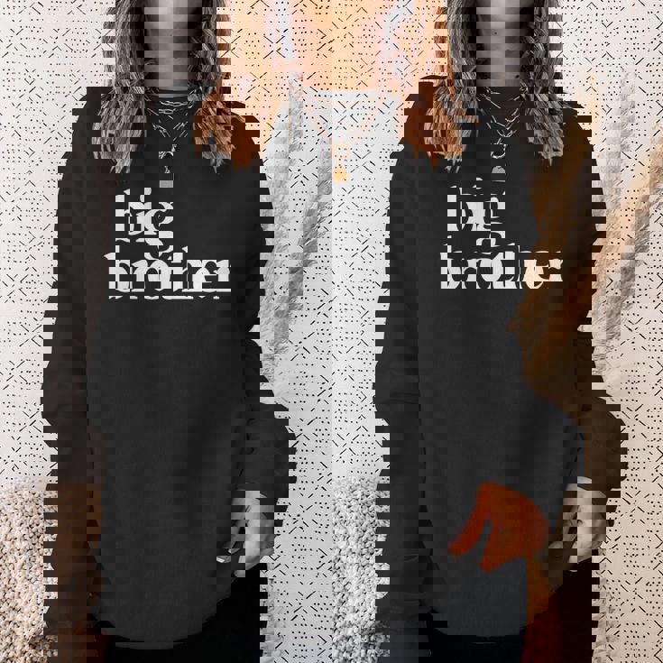 キッズ Bold Big Brother シャツ 妊娠発表 幼児 男の子 スウェットシャツ 彼女への贈り物