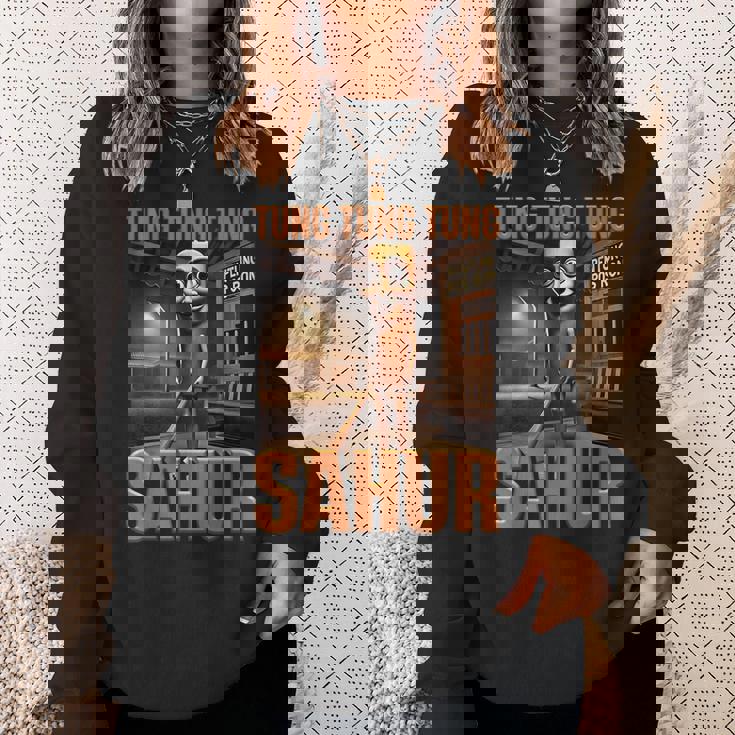 キッズ トレンド ミーム ブレイン イタリアン トゥング トゥン サフール スウェットシャツ 彼女への贈り物