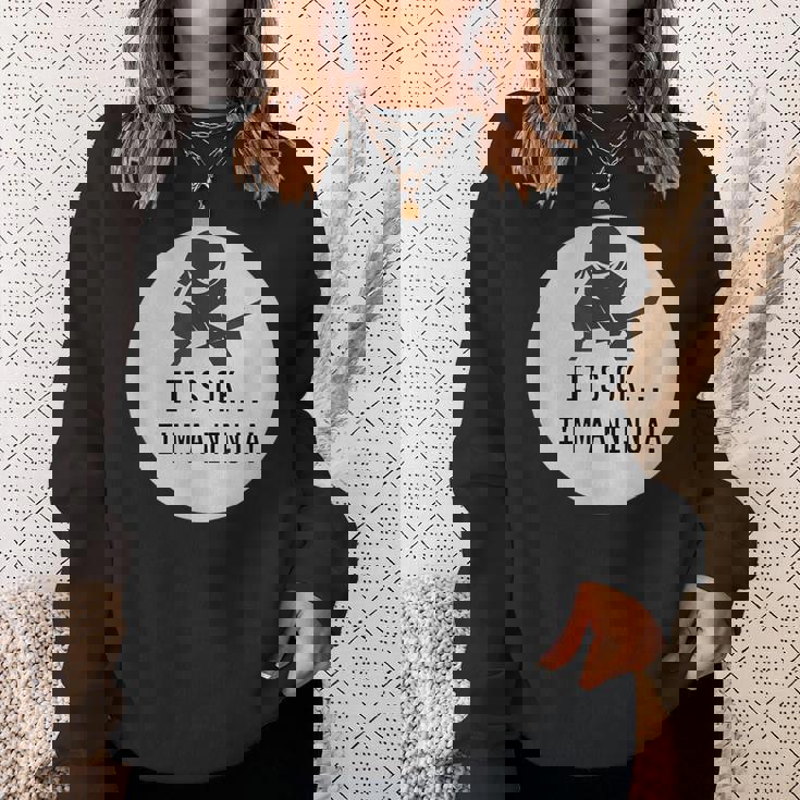 キッズ ファニーニンジャ キッズシャツ ノベルティ 忍者 幼児 男の子 スウェットシャツ 彼女への贈り物