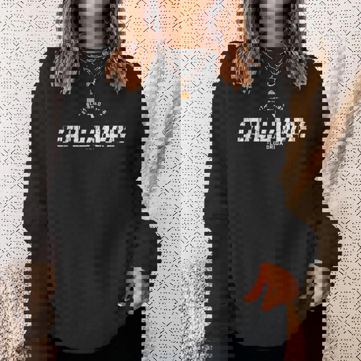 キャロウェイ フロリダ Fl ビンテージ アスレチック スポーツ ロゴ スウェットシャツ 彼女への贈り物