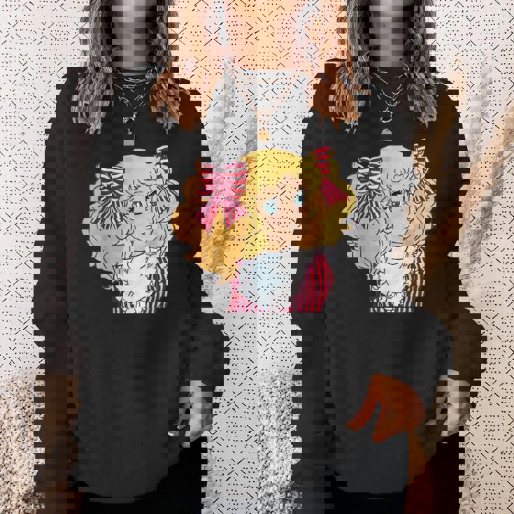 キャンディ キャンディ 日本 レトロ ヴィンテージ 80年代 アニメ 漫画 スウェットシャツ 彼女への贈り物